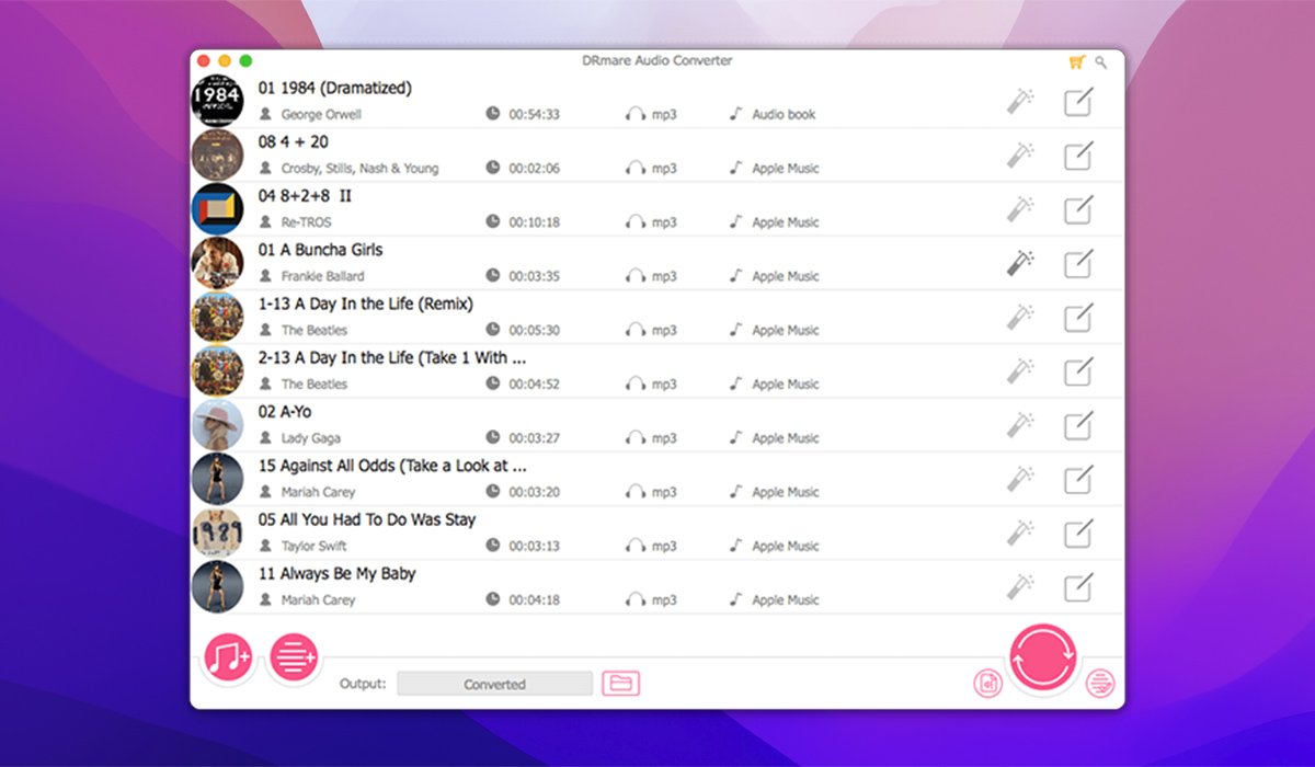 DRmare Audio Converter 截图 2