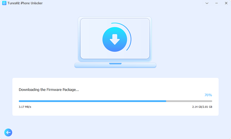 TunesKit iPhone Unlocker 截图 3