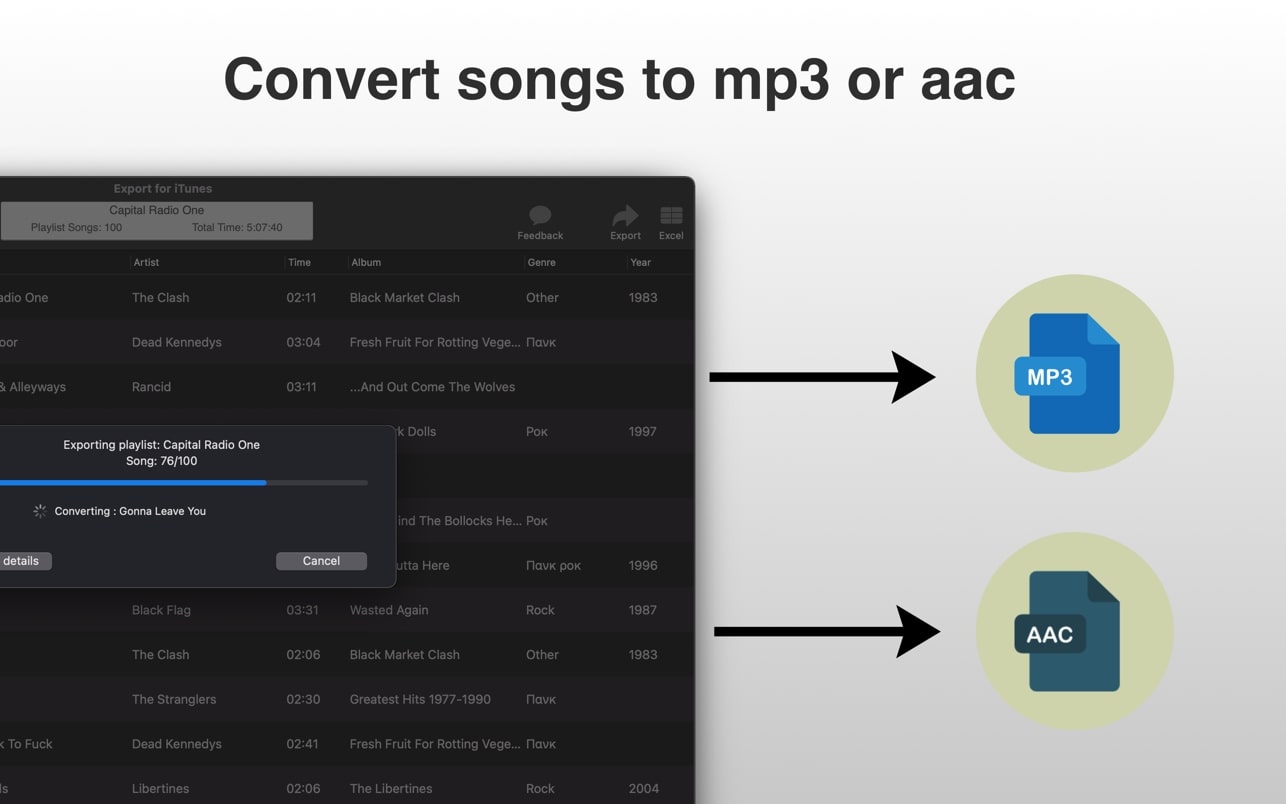 Export for iTunes 截图 3