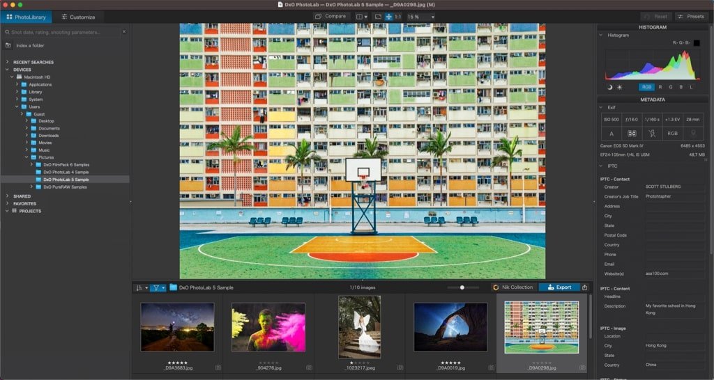 DxO PhotoLab 10 截图 2