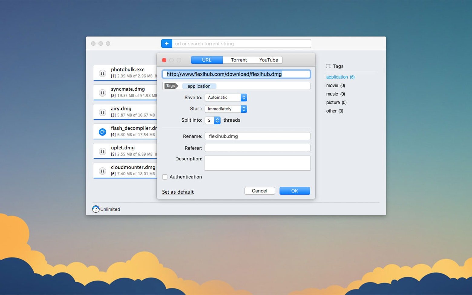 Folx PRO 截图 2