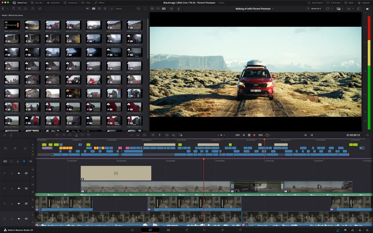DaVinci Resolve Studio 21 截图 1