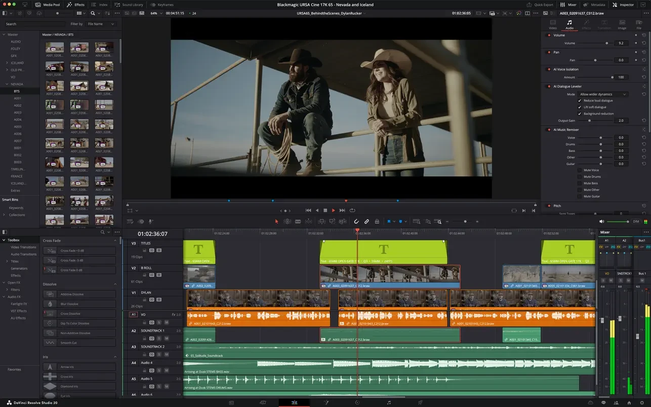 DaVinci Resolve Studio 21 截图 2
