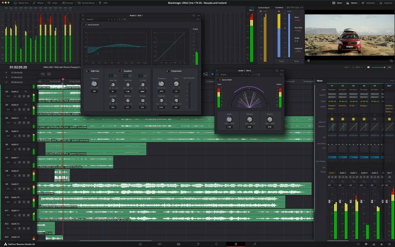 DaVinci Resolve Studio 21 截图 5