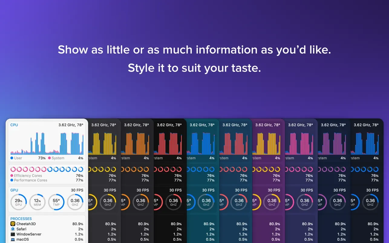 iStat Menus 7 截图 5