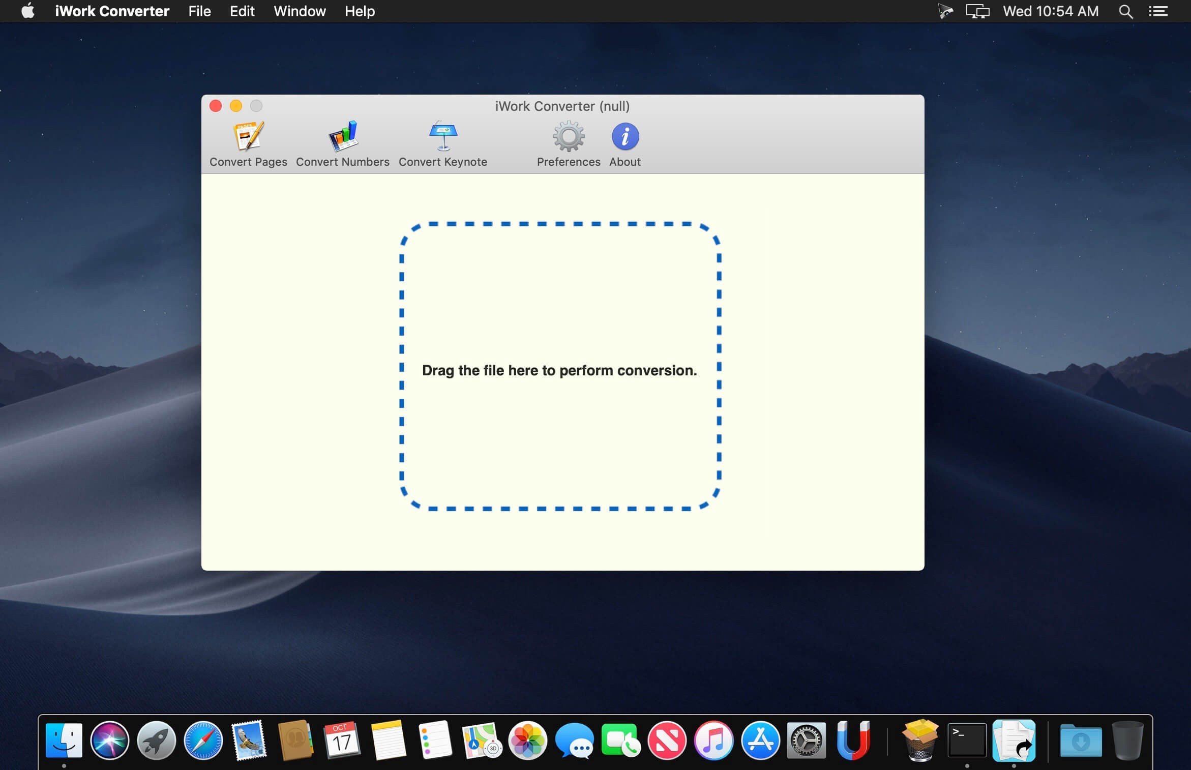iWork Converter 截图 1