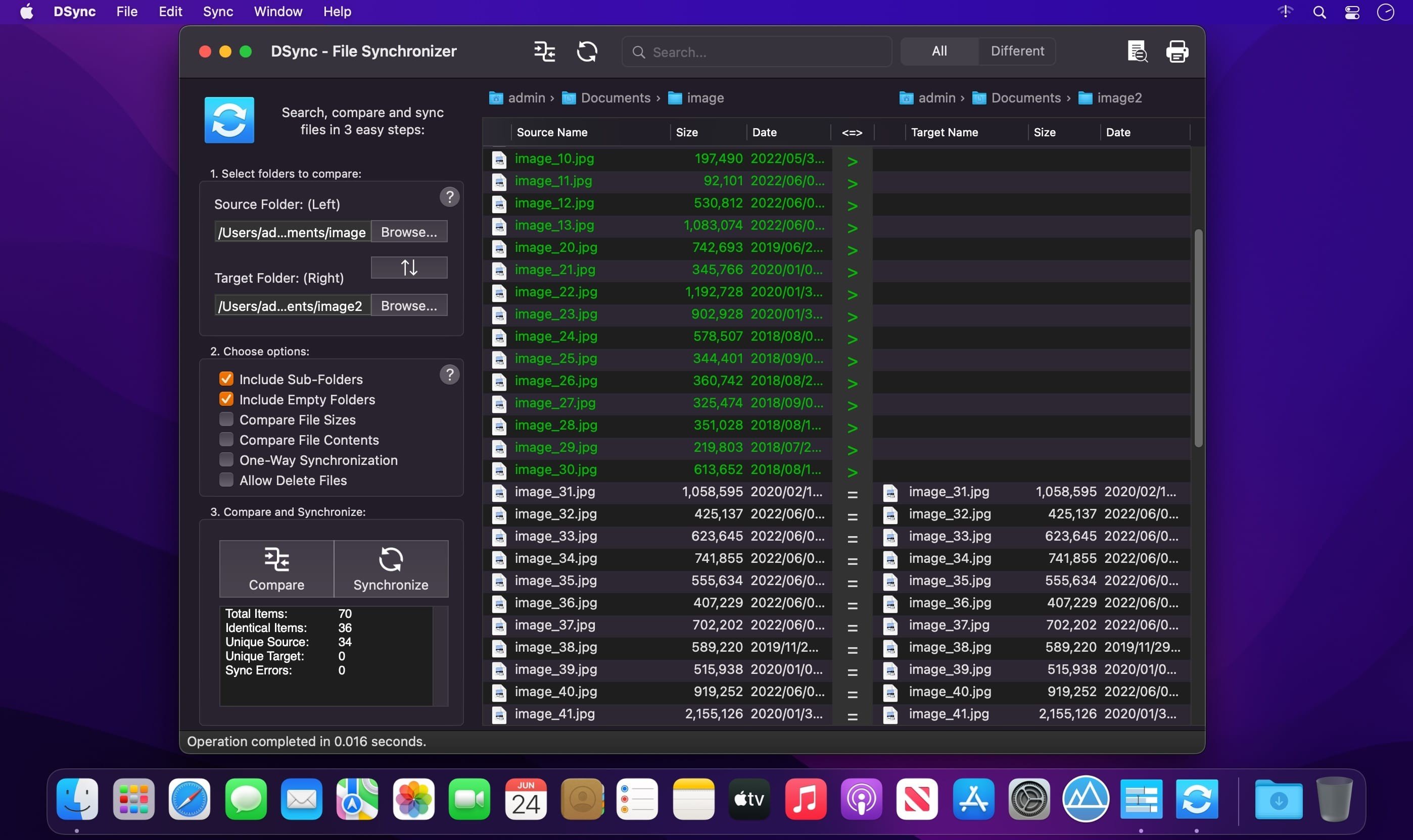 DSync 截图 2