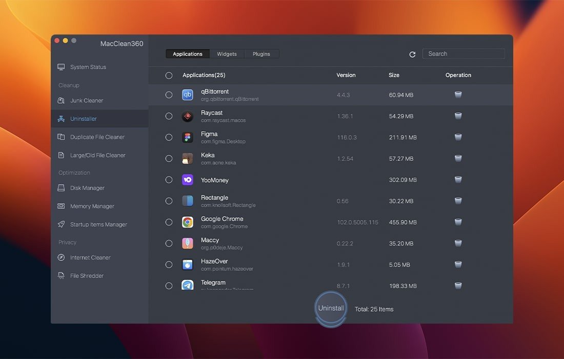 MacClean360 Pro 截图 3