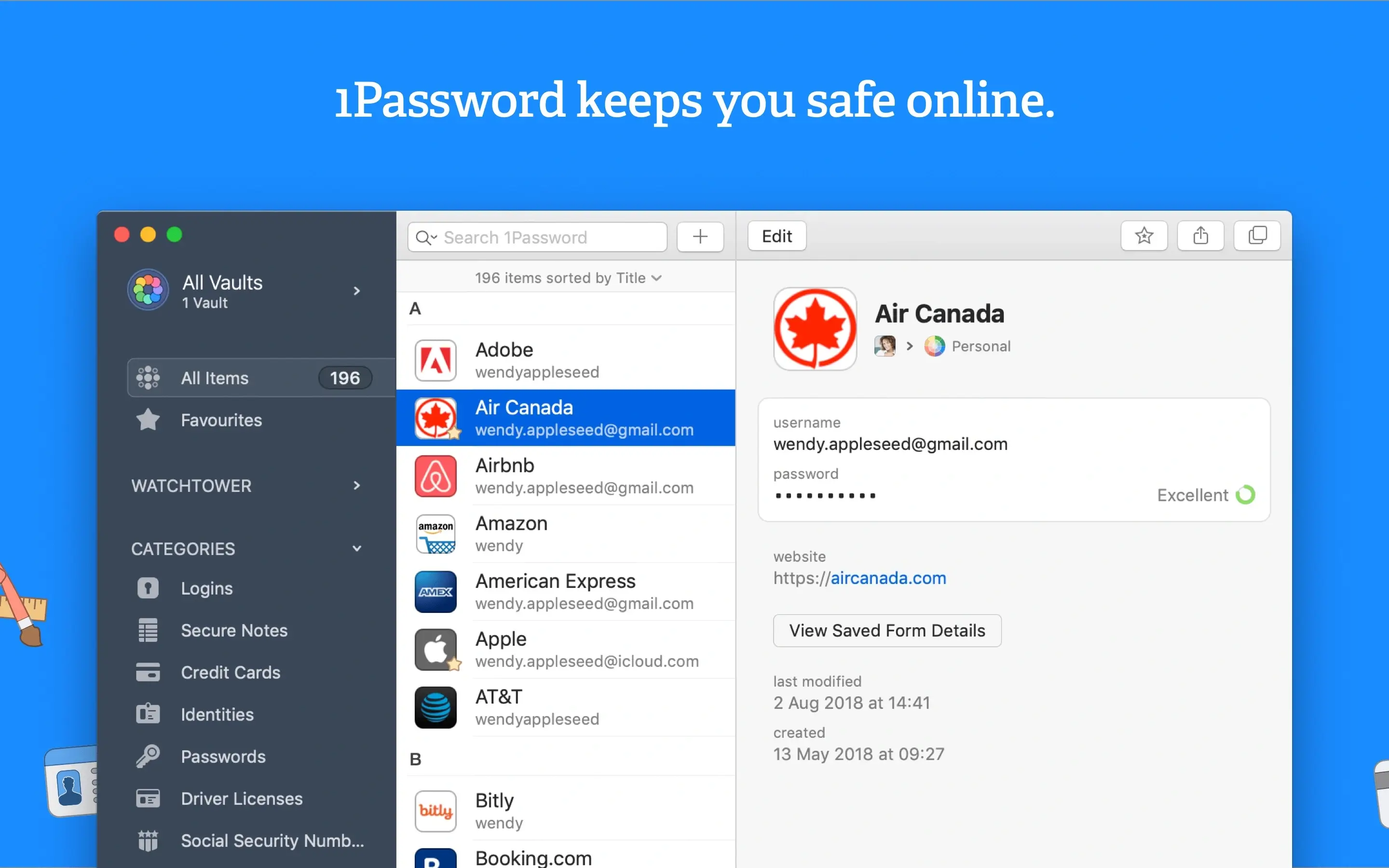 1Password 7 截图 1