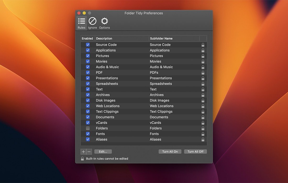 Folder Tidy 截图 3