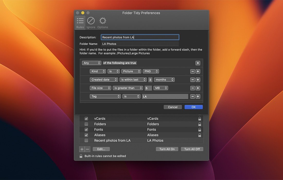 Folder Tidy 截图 4