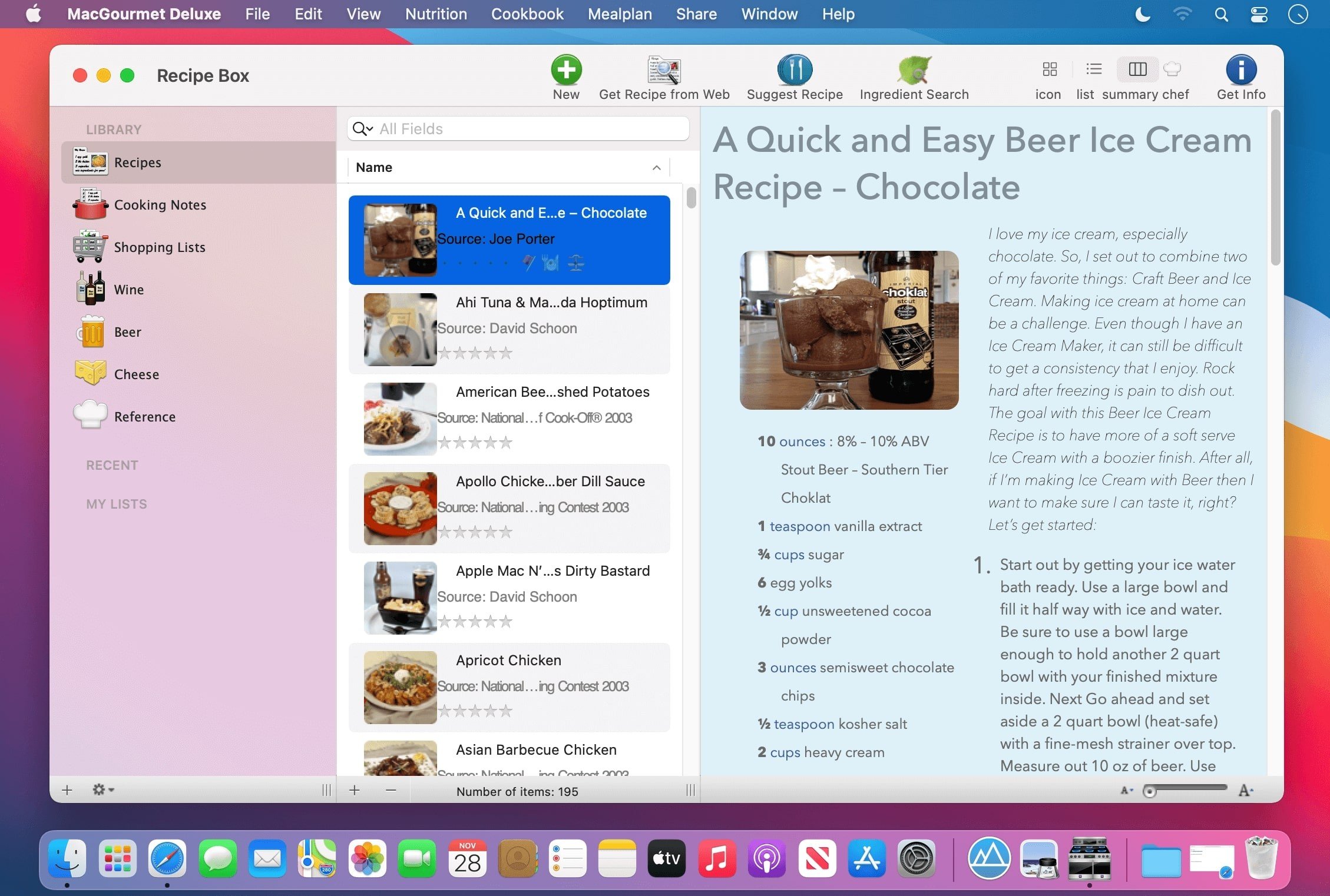 MacGourmet 截图 1