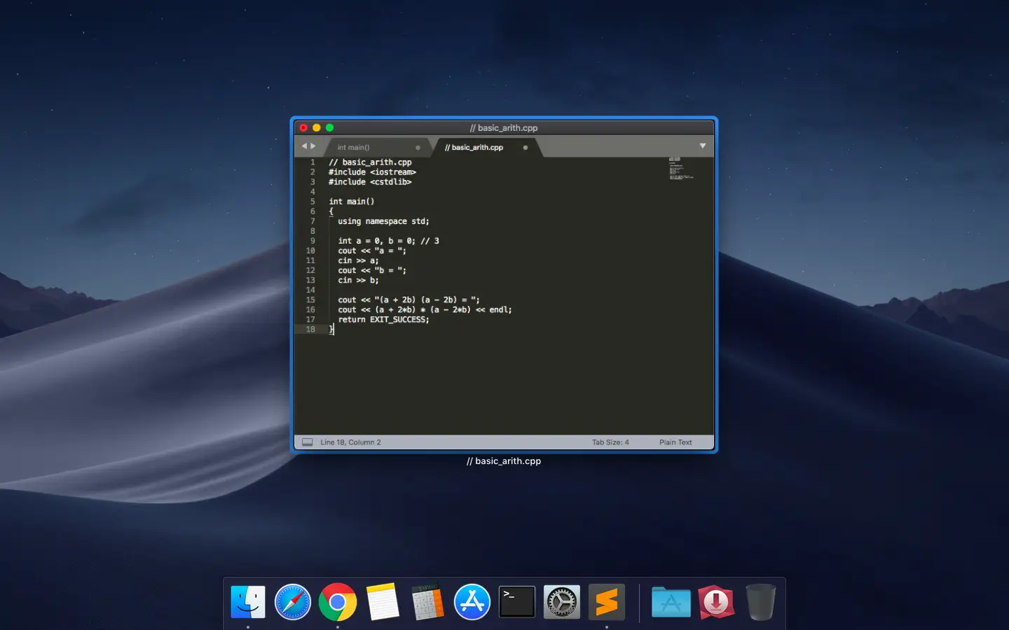 Sublime Text 截图 2