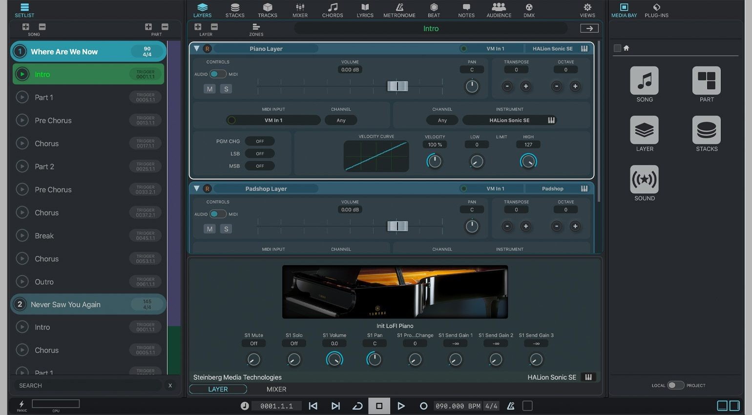 Steinberg VST Live Pro 截图 3