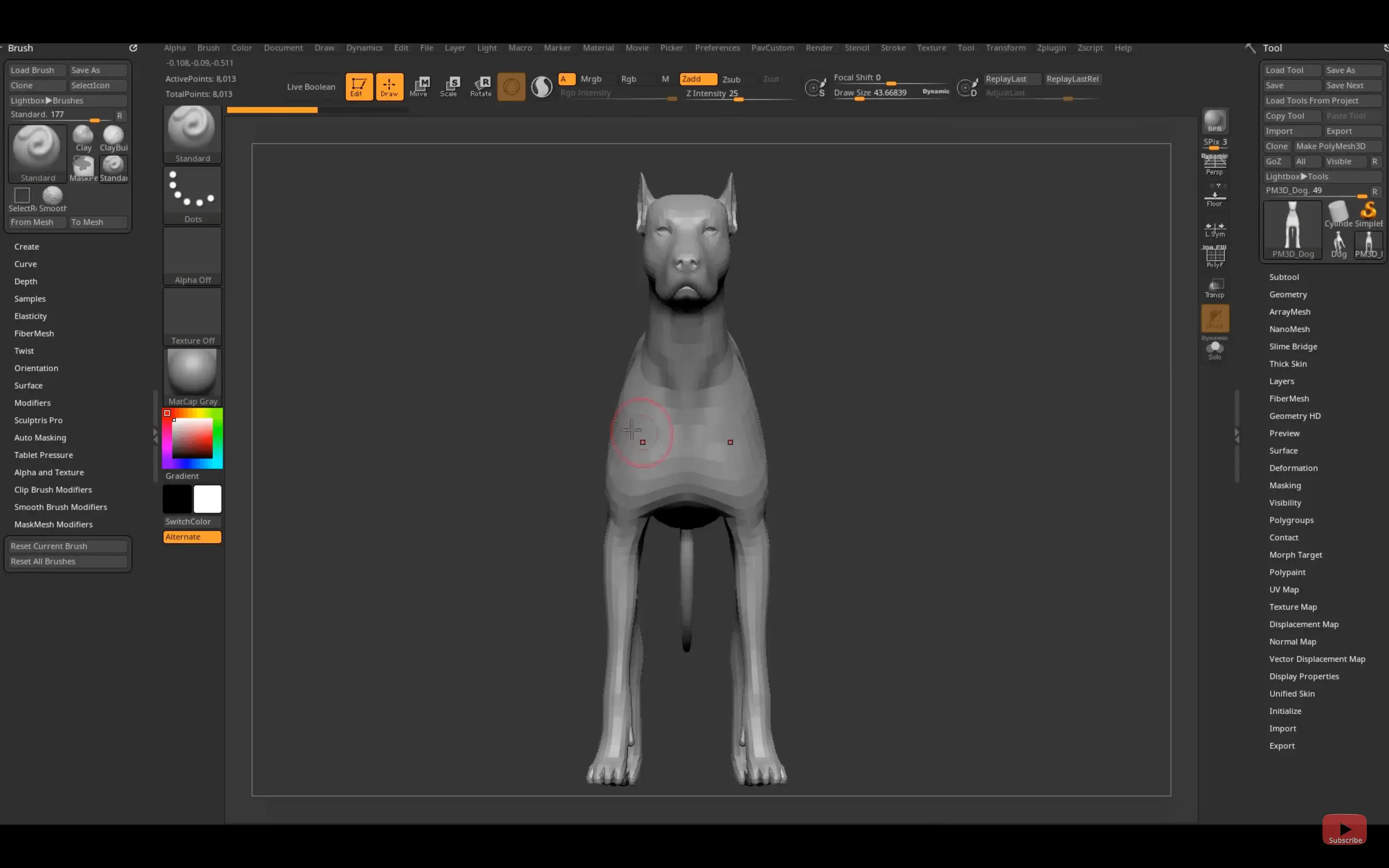ZBrush 截图 2