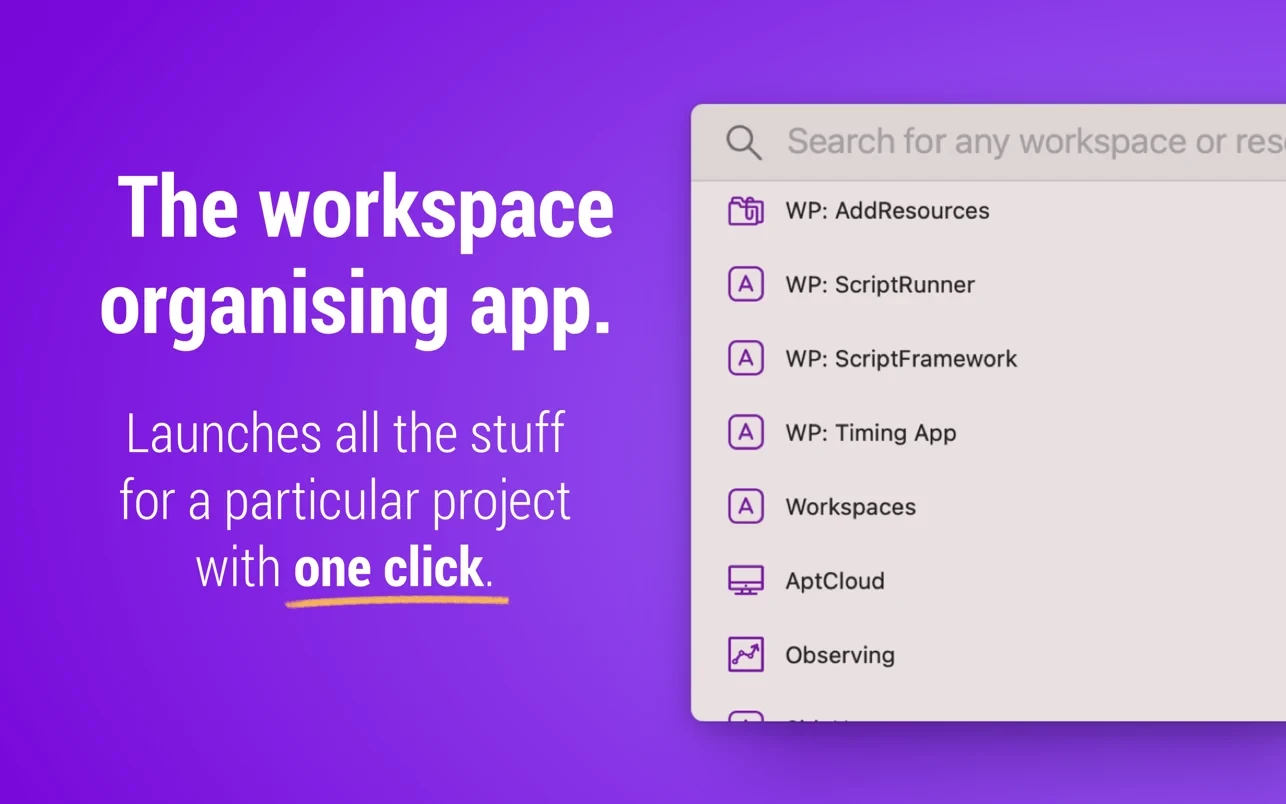 Workspaces 截图 1