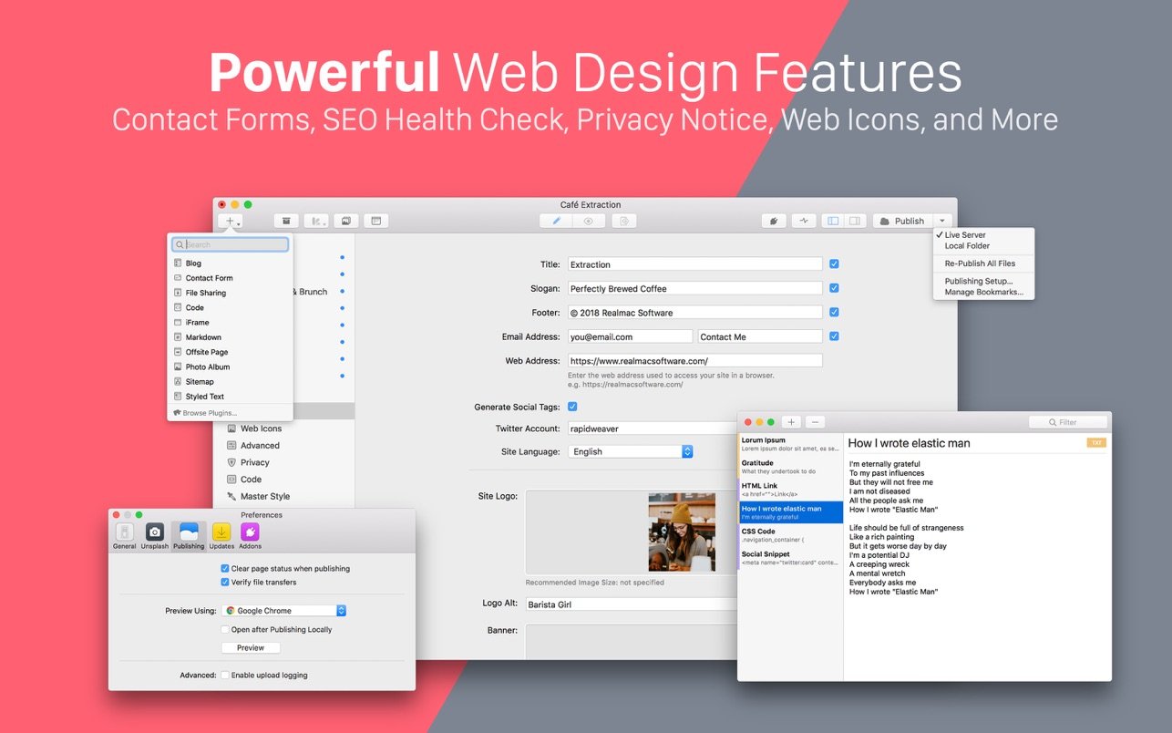 RapidWeaver 9 截图 3