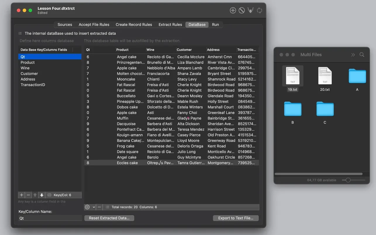 Data Extractor 截图 3