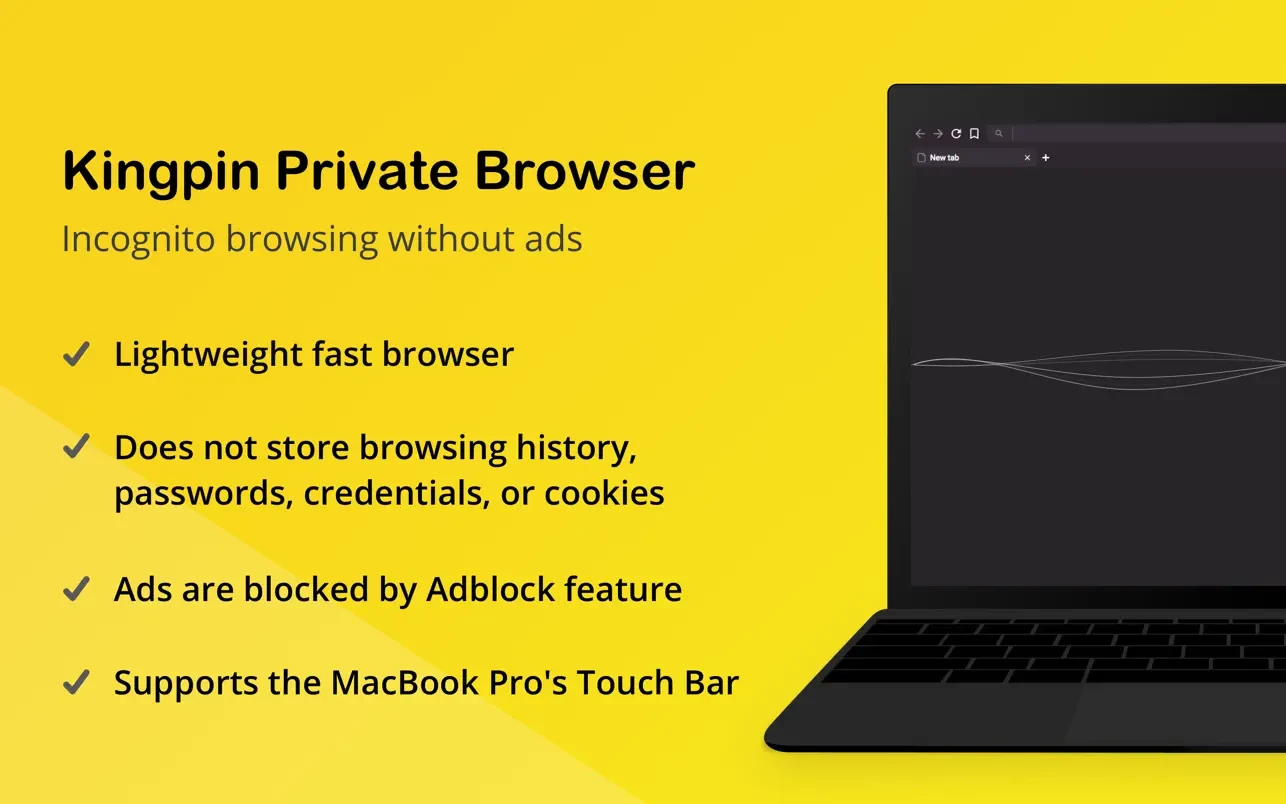Kingpin Private Browser 截图 1