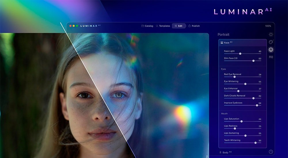 Luminar AI 截图 2