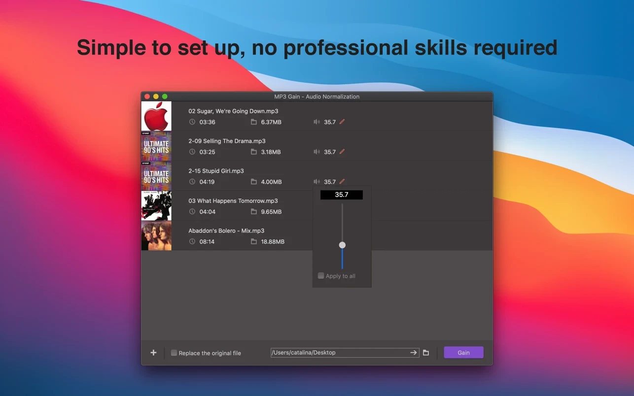 MP3 Gain 截图 2