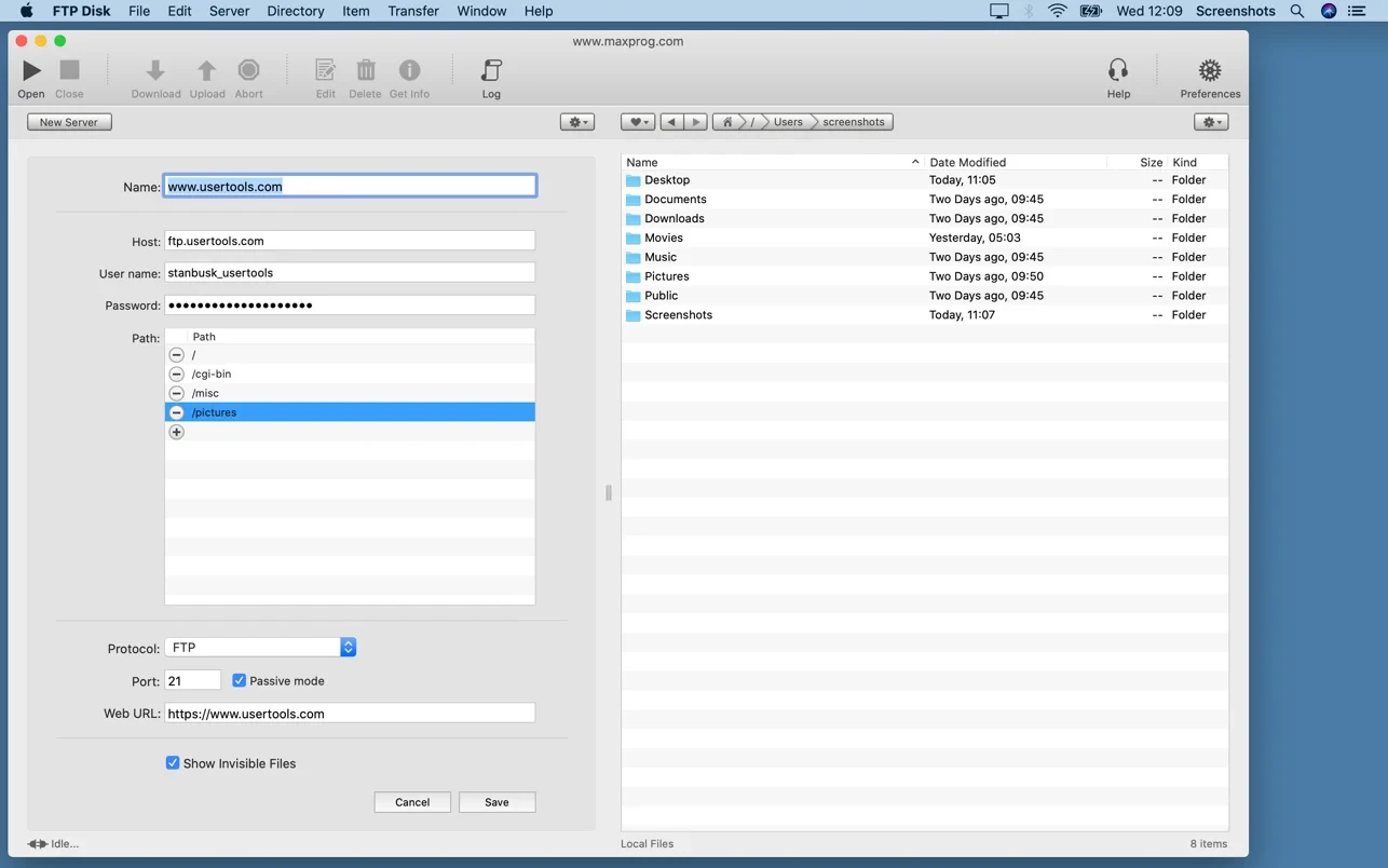 FTP Disk 截图 2