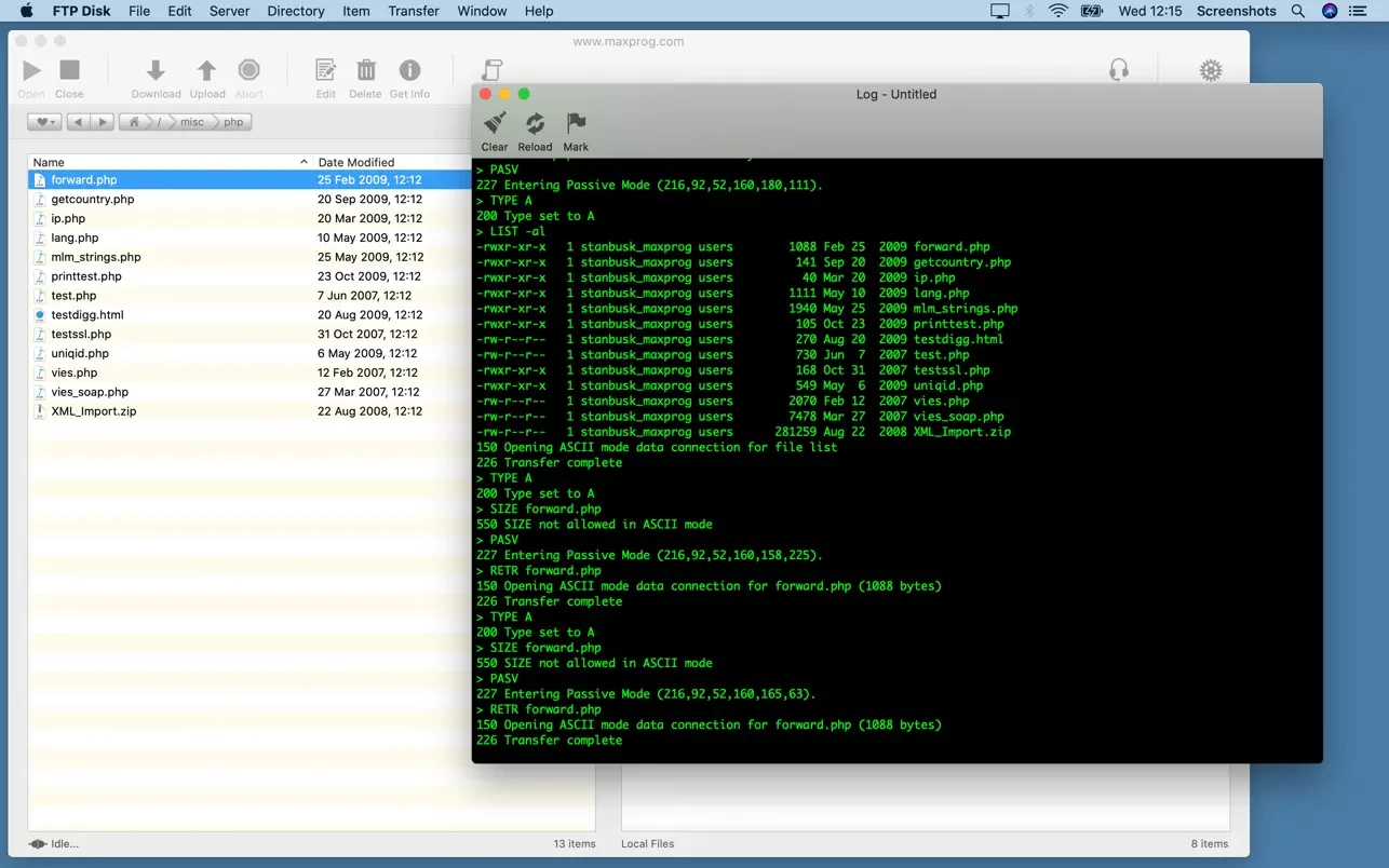 FTP Disk 截图 6
