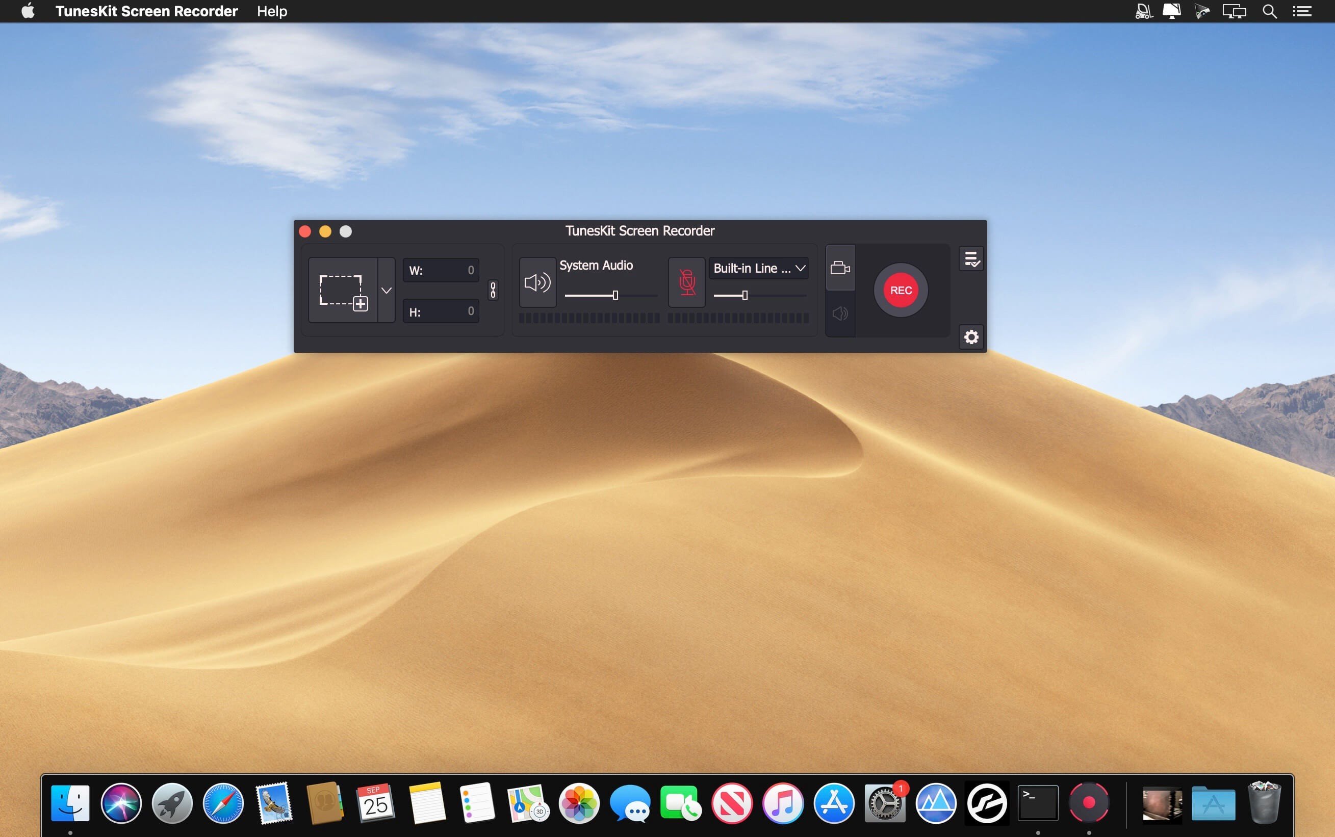 TunesKit Screen Recorder 截图 1
