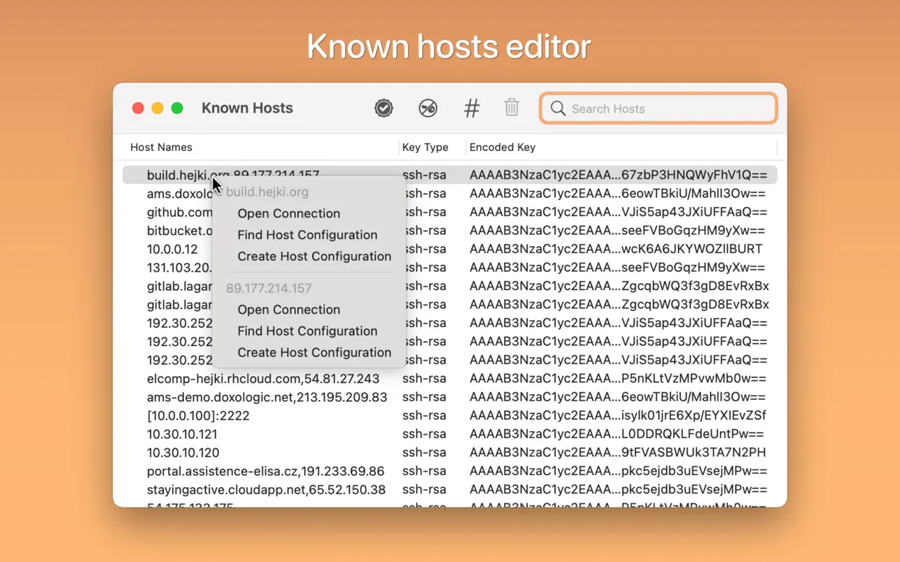 SSH Config Editor 截图 4
