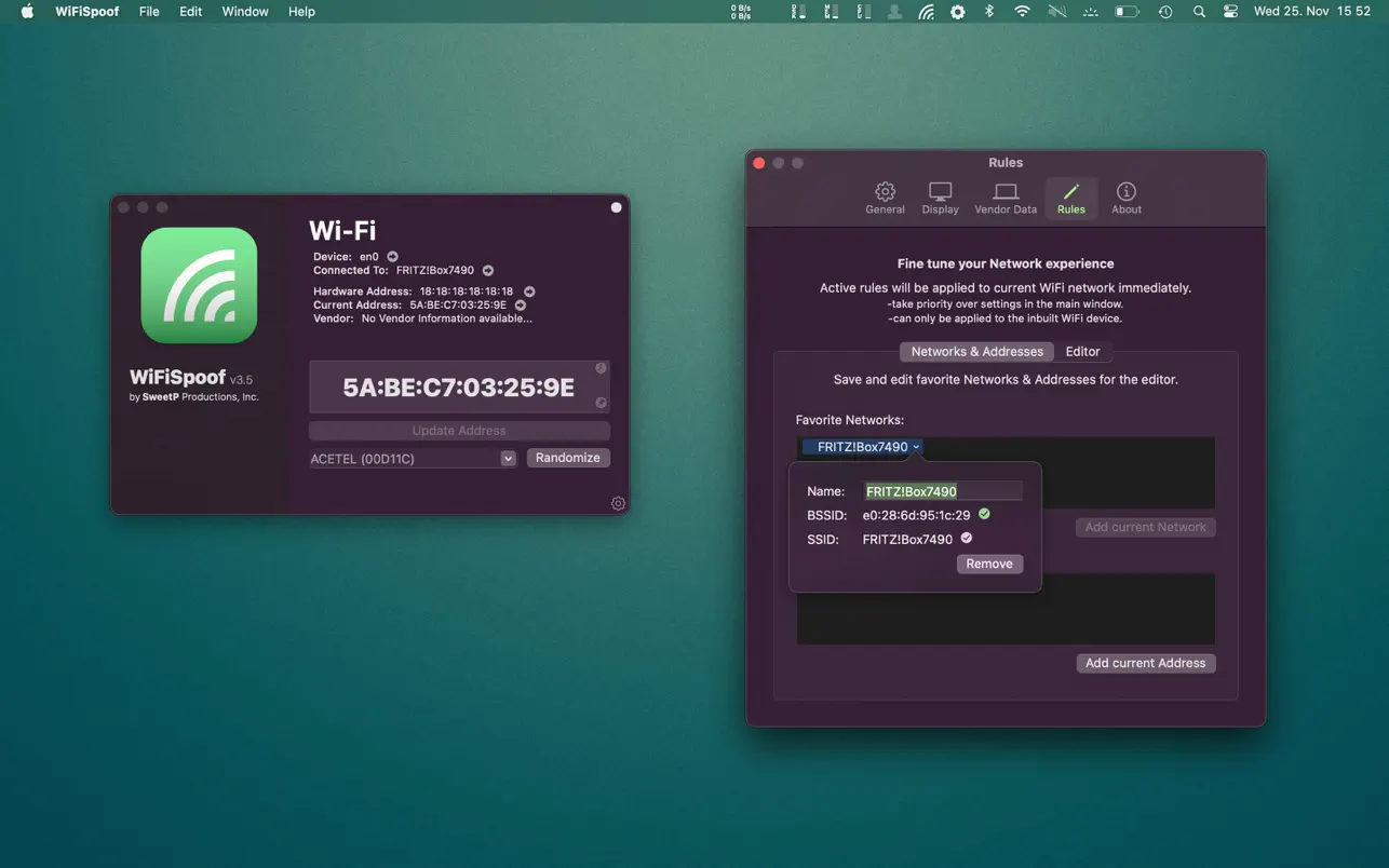 WiFiSpoof 截图 3