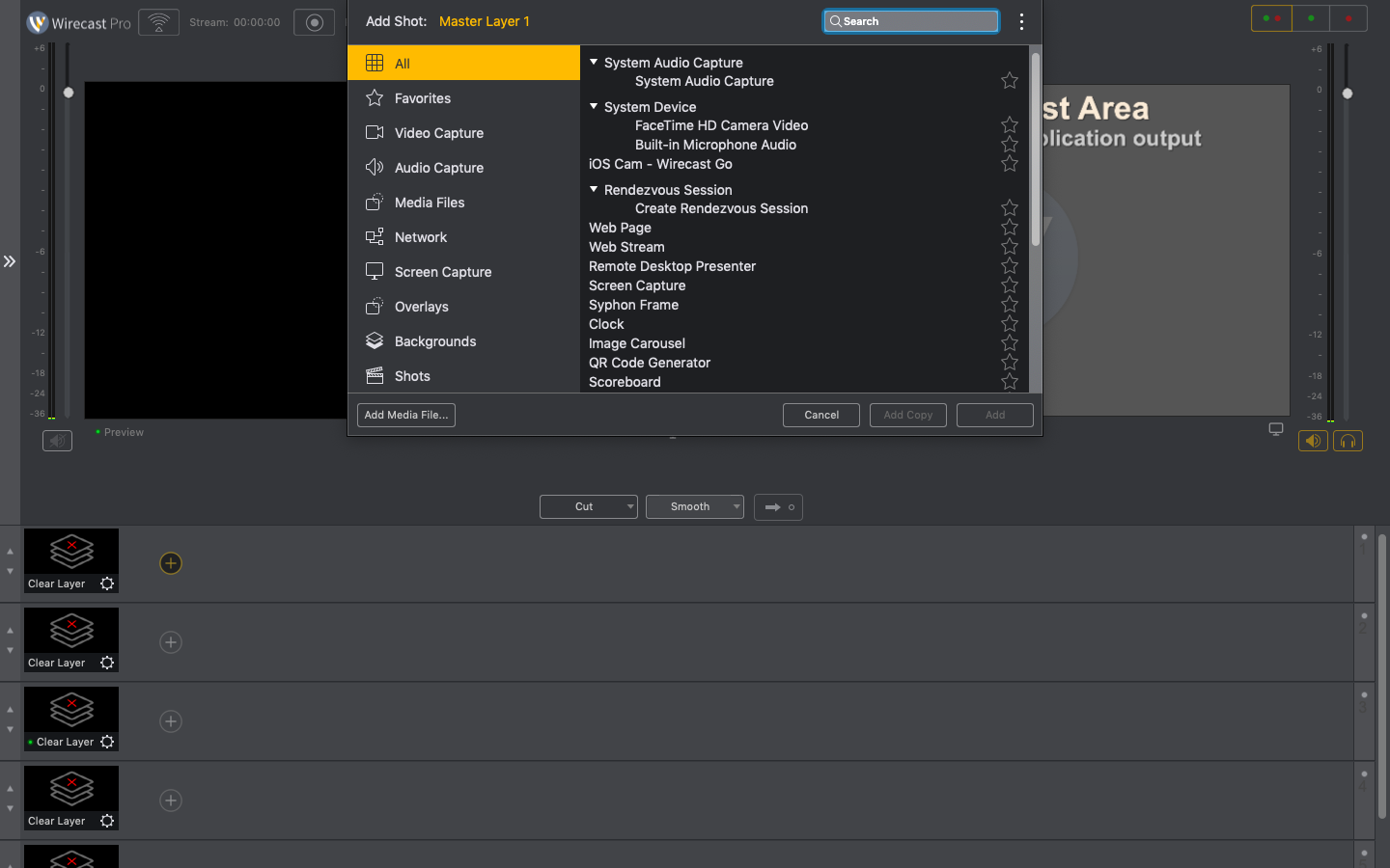 Wirecast Pro 截图 2