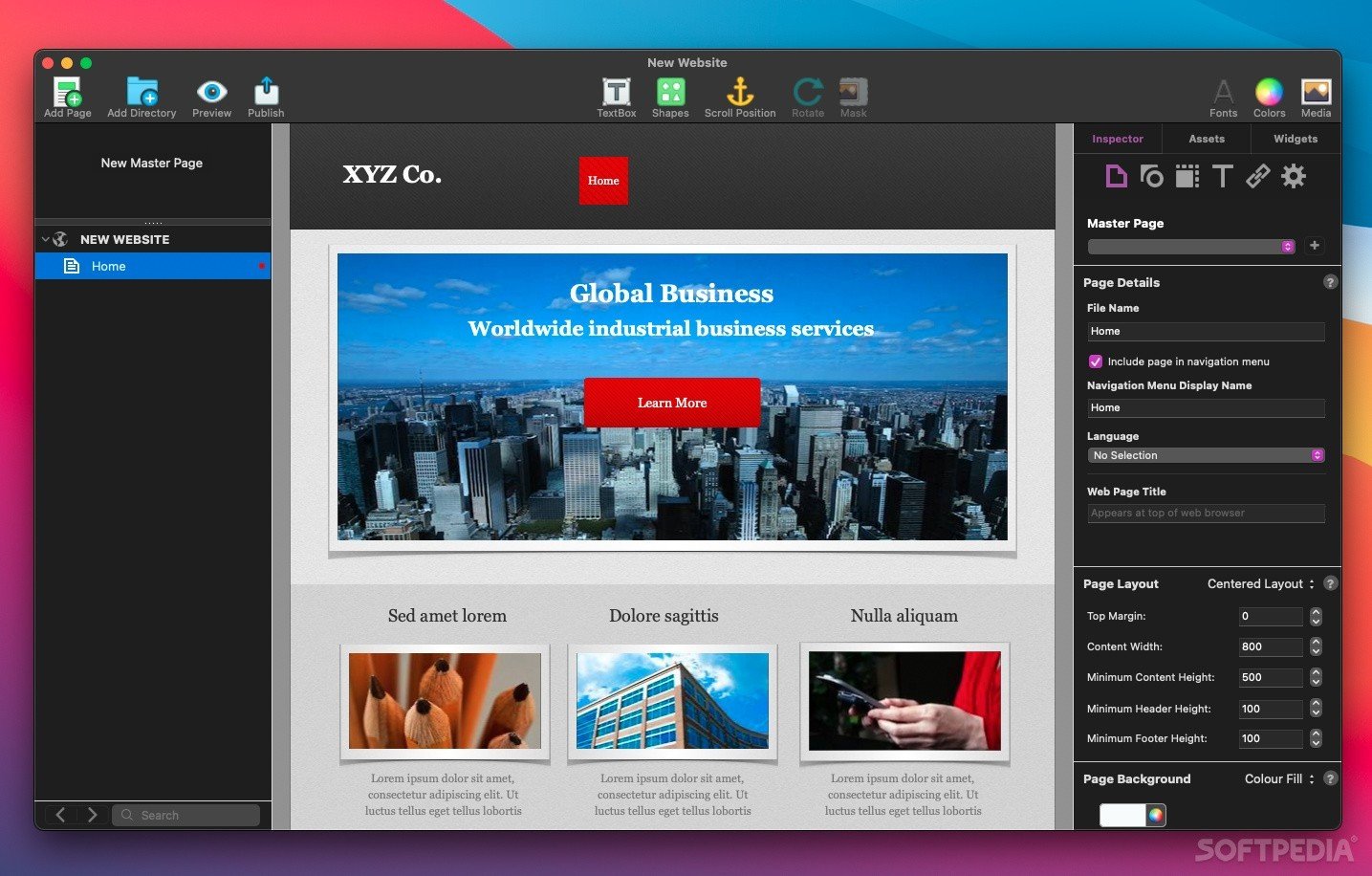 EverWeb 截图 2