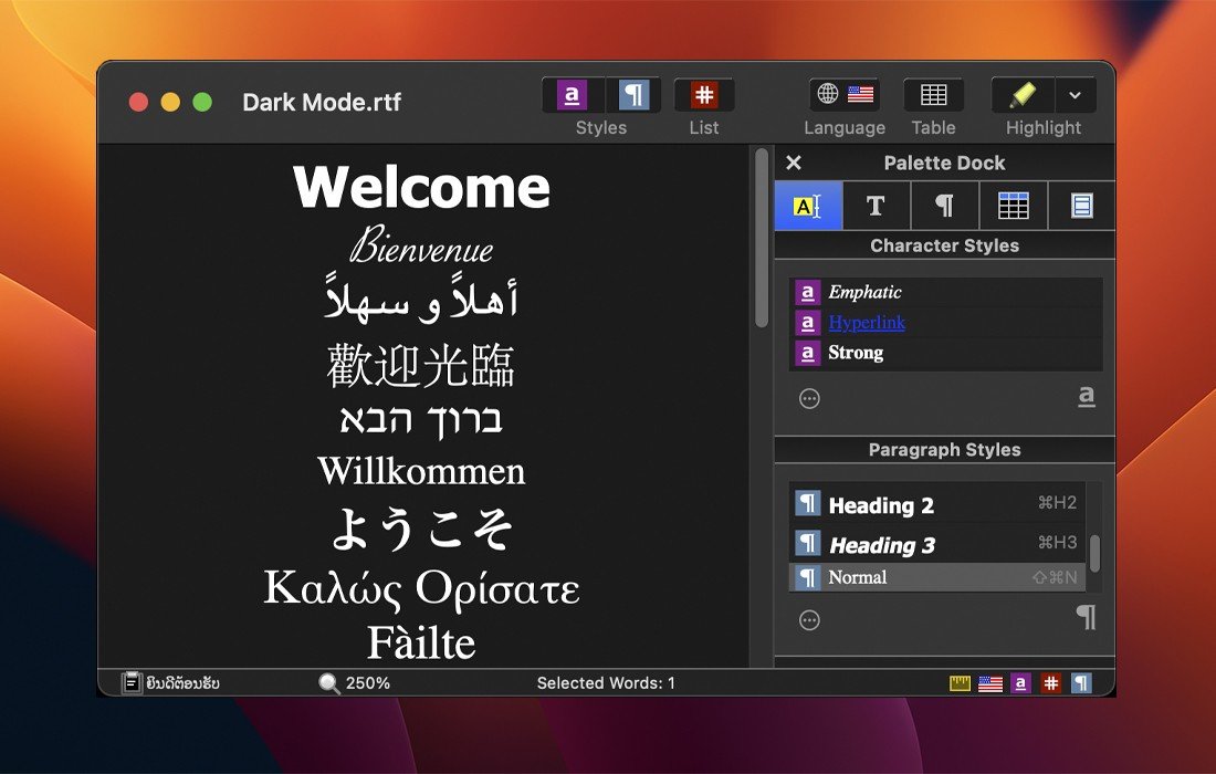 Nisus Writer Express 截图 1