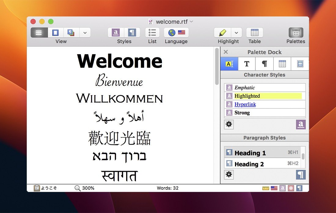 Nisus Writer Express 截图 2