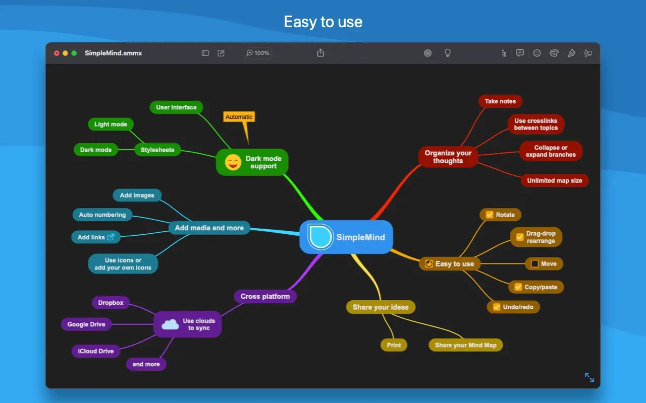 SimpleMind Pro 截图 4