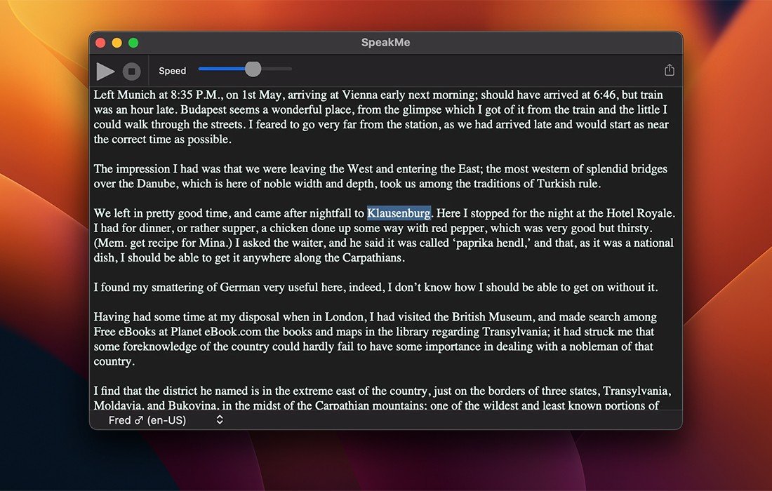 SpeakMe 截图 1