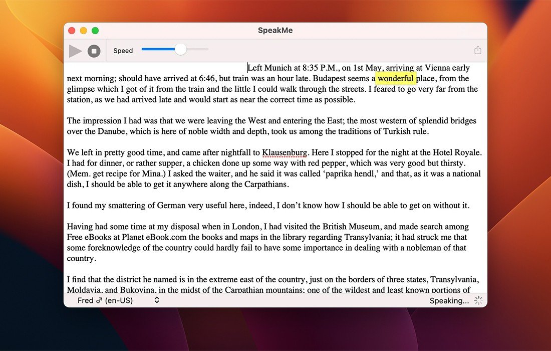 SpeakMe 截图 2