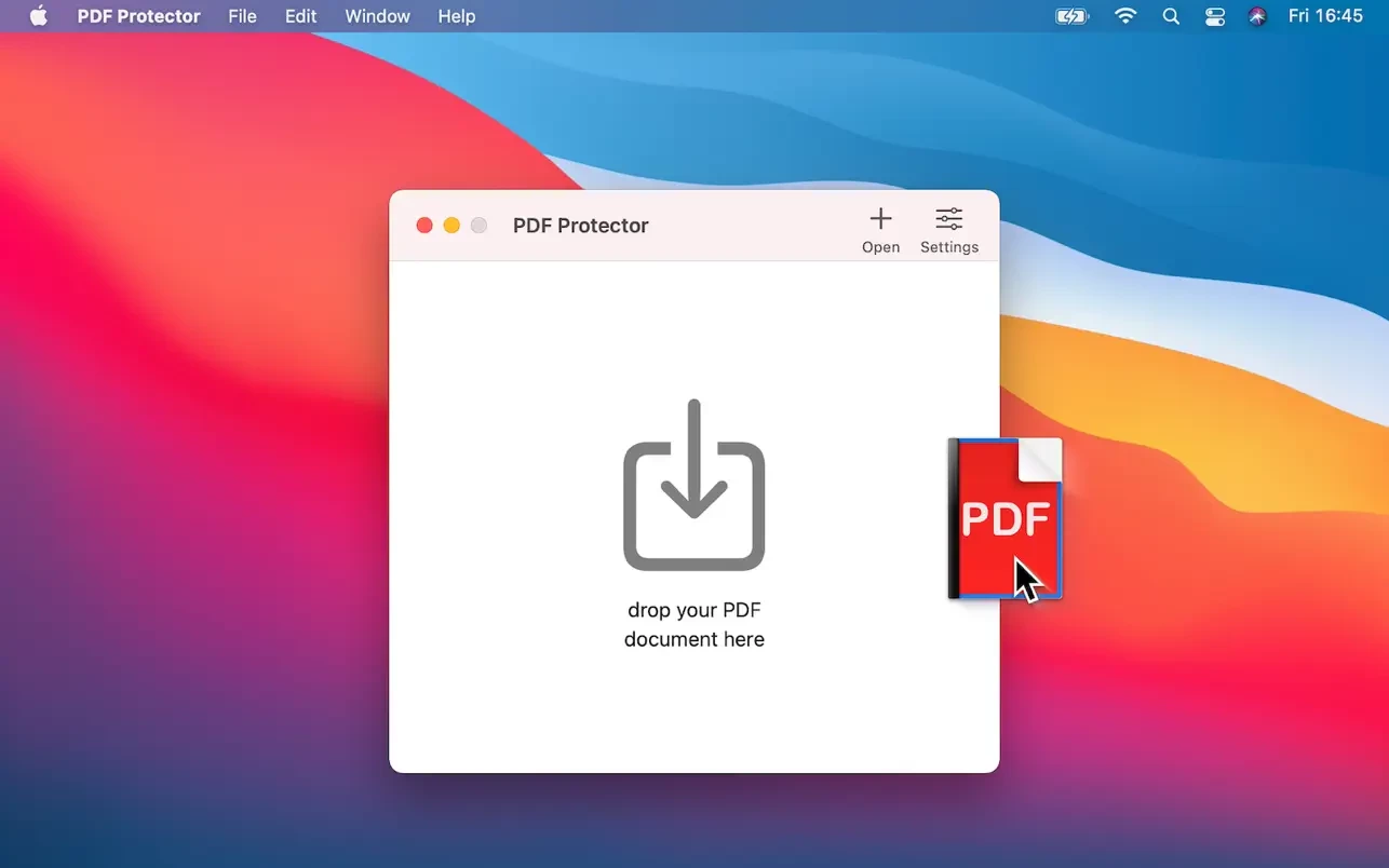 PDF Protector 截图 1