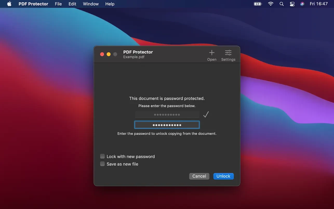 PDF Protector 截图 6