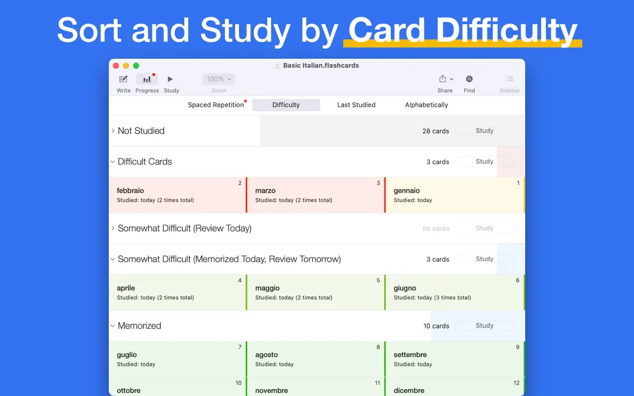 Flashcard Hero 截图 4
