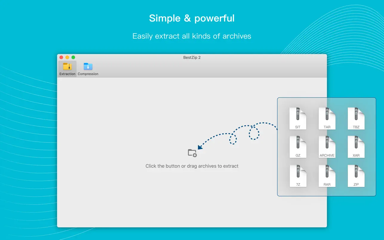BestZip 2-Unarchive 截图 1