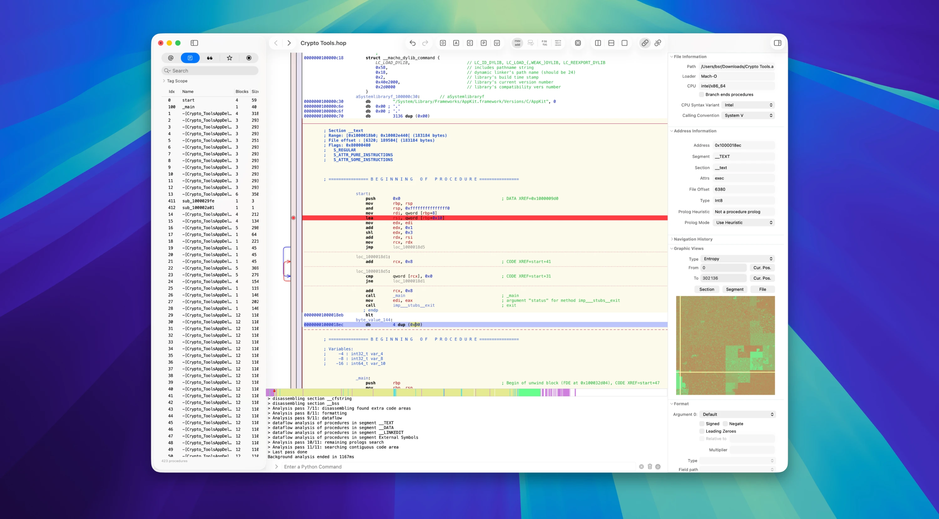 Hopper Disassembler 截图 1