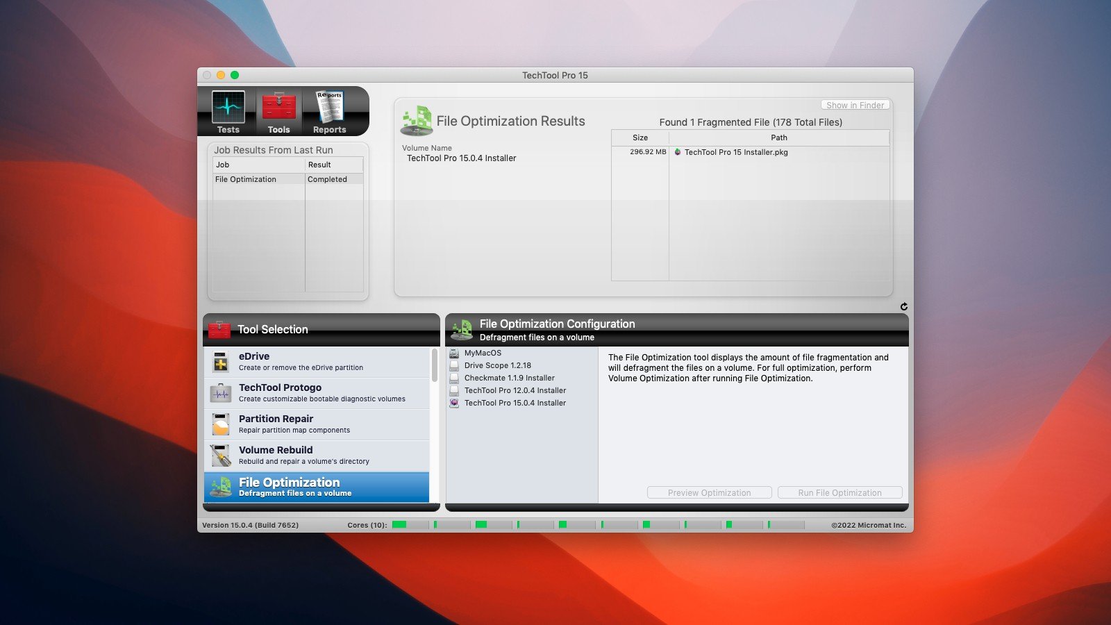 TechTool Pro 截图 4