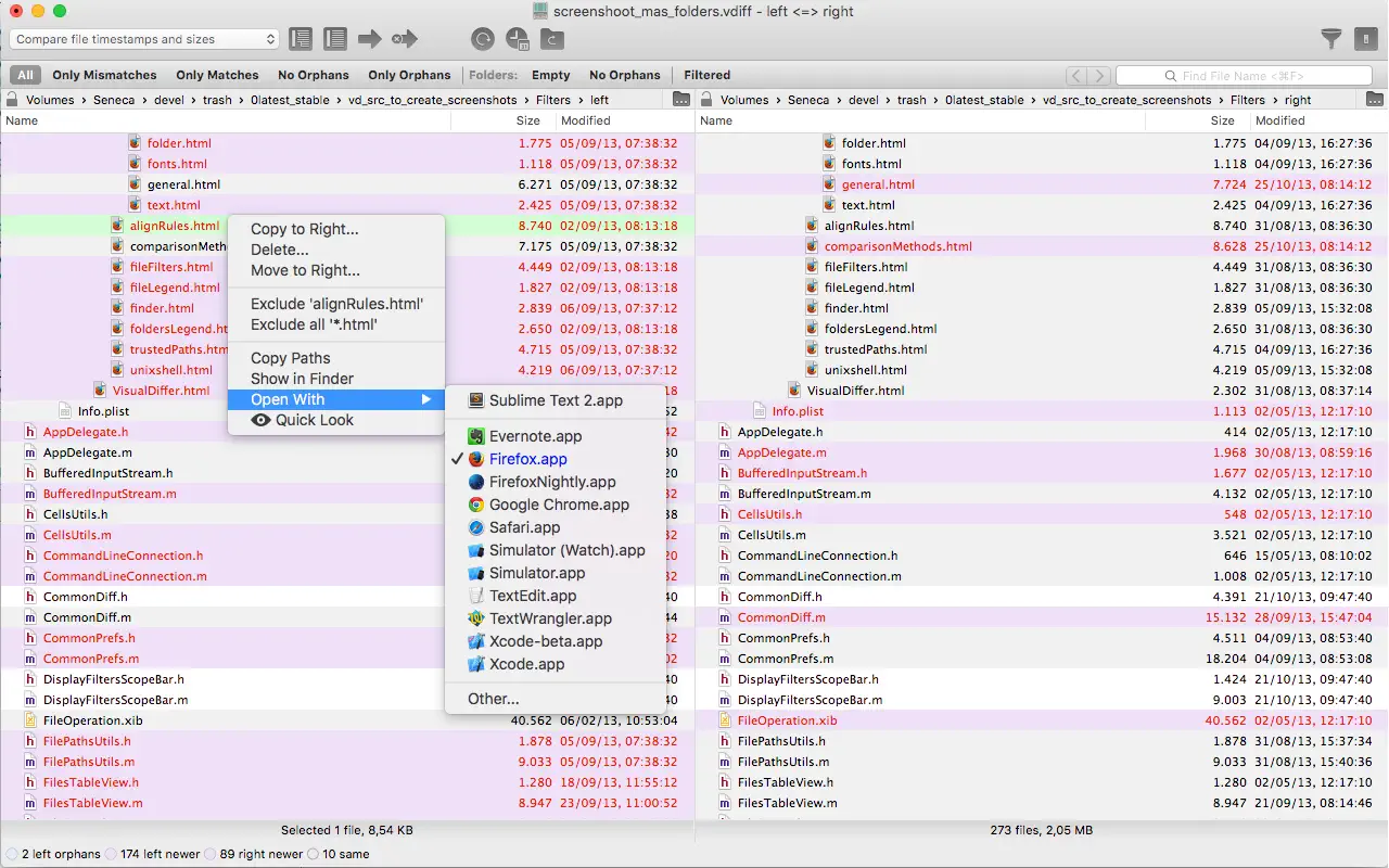 VisualDiffer 截图 2
