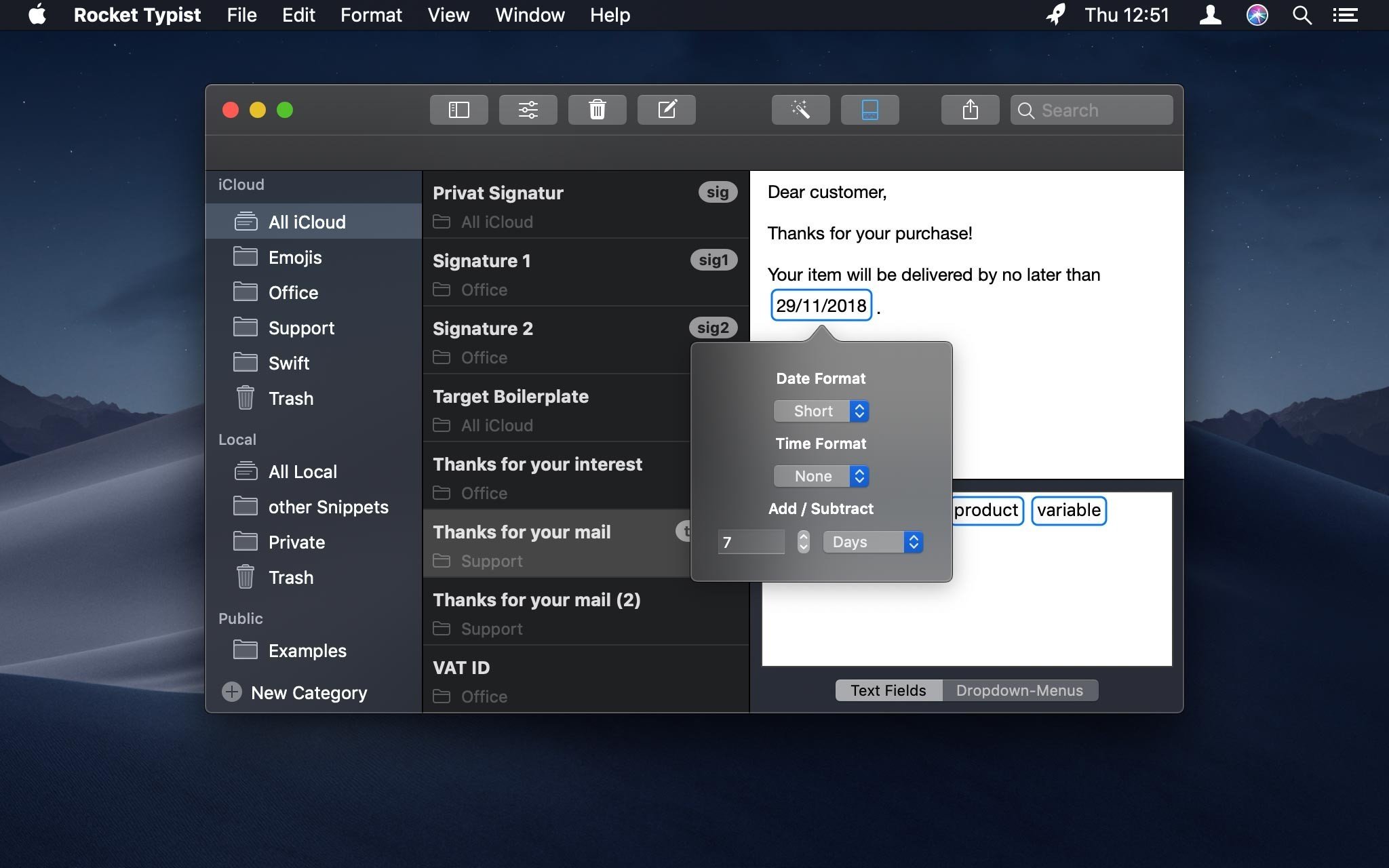 Rocket Typist Pro 截图 1