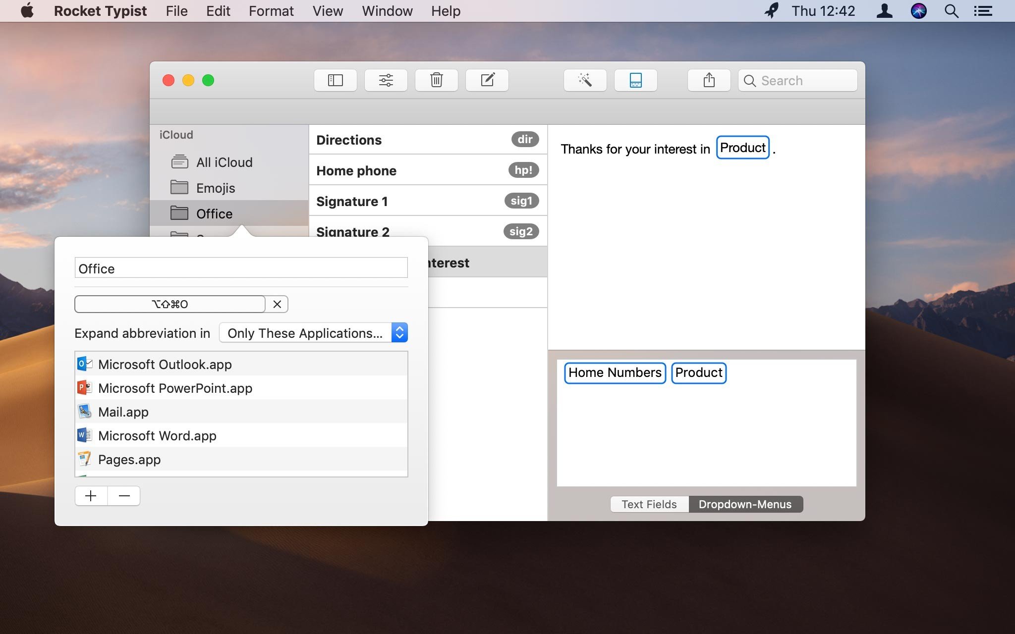 Rocket Typist Pro 截图 2