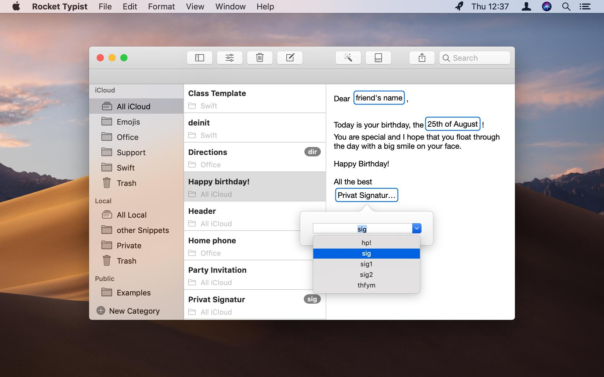 Rocket Typist Pro 截图 3