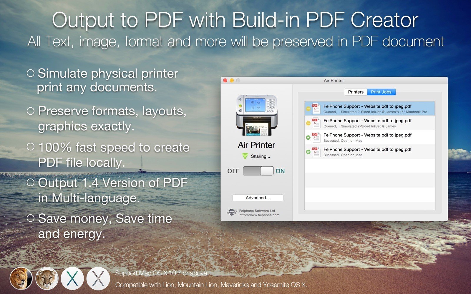 Air Printer - Printer Server 截图 1