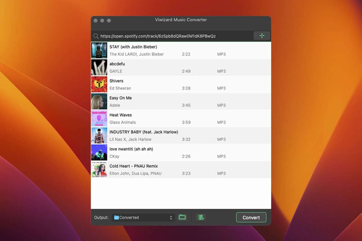 Viwizard Spotify Music Converter 截图 1