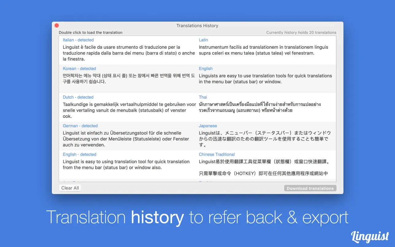 Linguist 截图 3